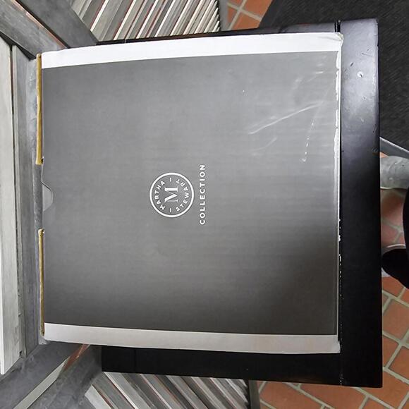 Martha Stewart Collection Hammered Stainless Steel Canisters, Set of 2 - Picture 4 of 12